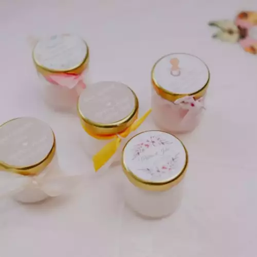 Bougie personnalisable petit modèle