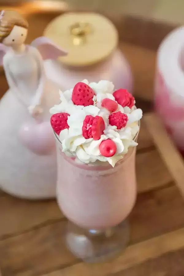 Bougie milk-shake des bois