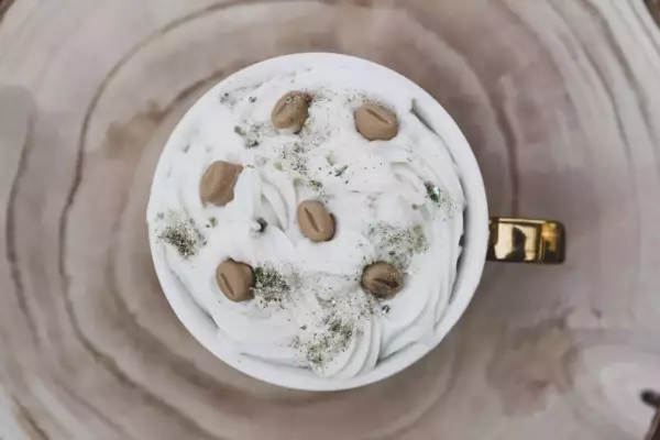 Bougie capuccino