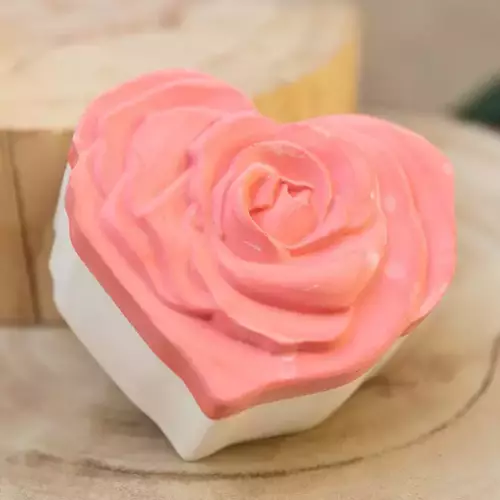 Boite à bijoux en forme de cœur