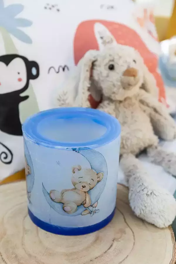 Photophore en cire (nounours) – Image 3
