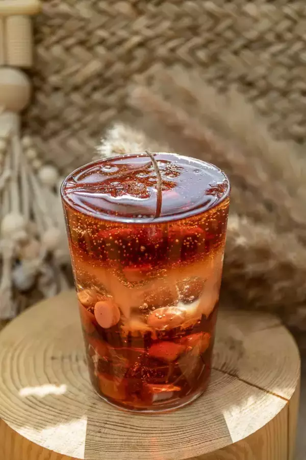 Bougie café glacé