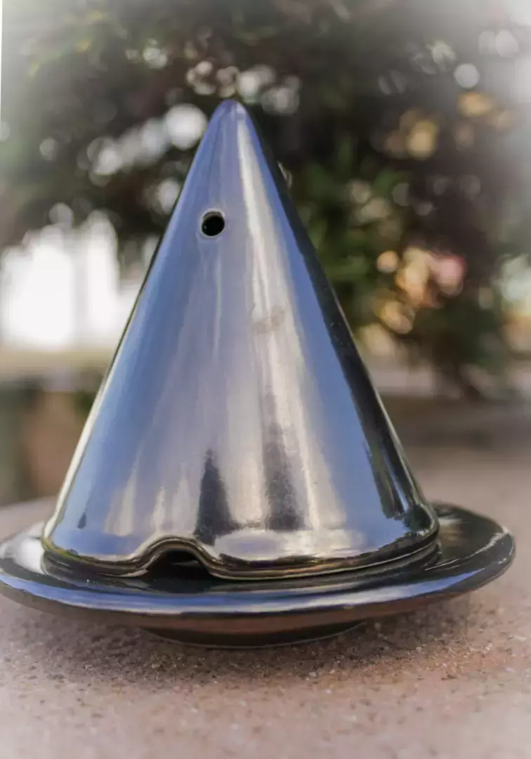 Diffuseur bois de cade - Lampe Merlin métal