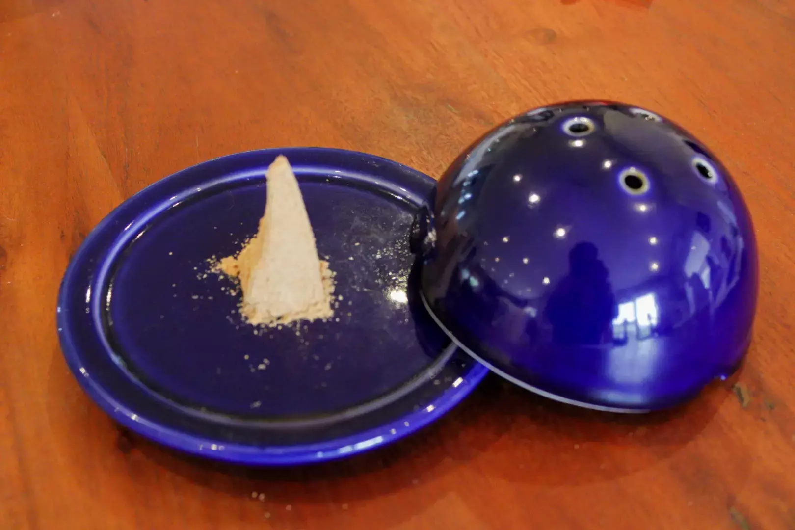 Diffuseur bois de cade - Lampes Estéra bleu cobalt