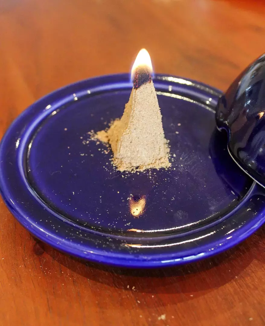 Diffuseur bois de cade - Lampes Estéra bleu cobalt