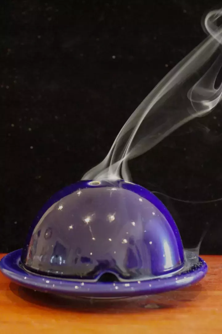 Diffuseur bois de cade - Lampes Estéra bleu cobalt