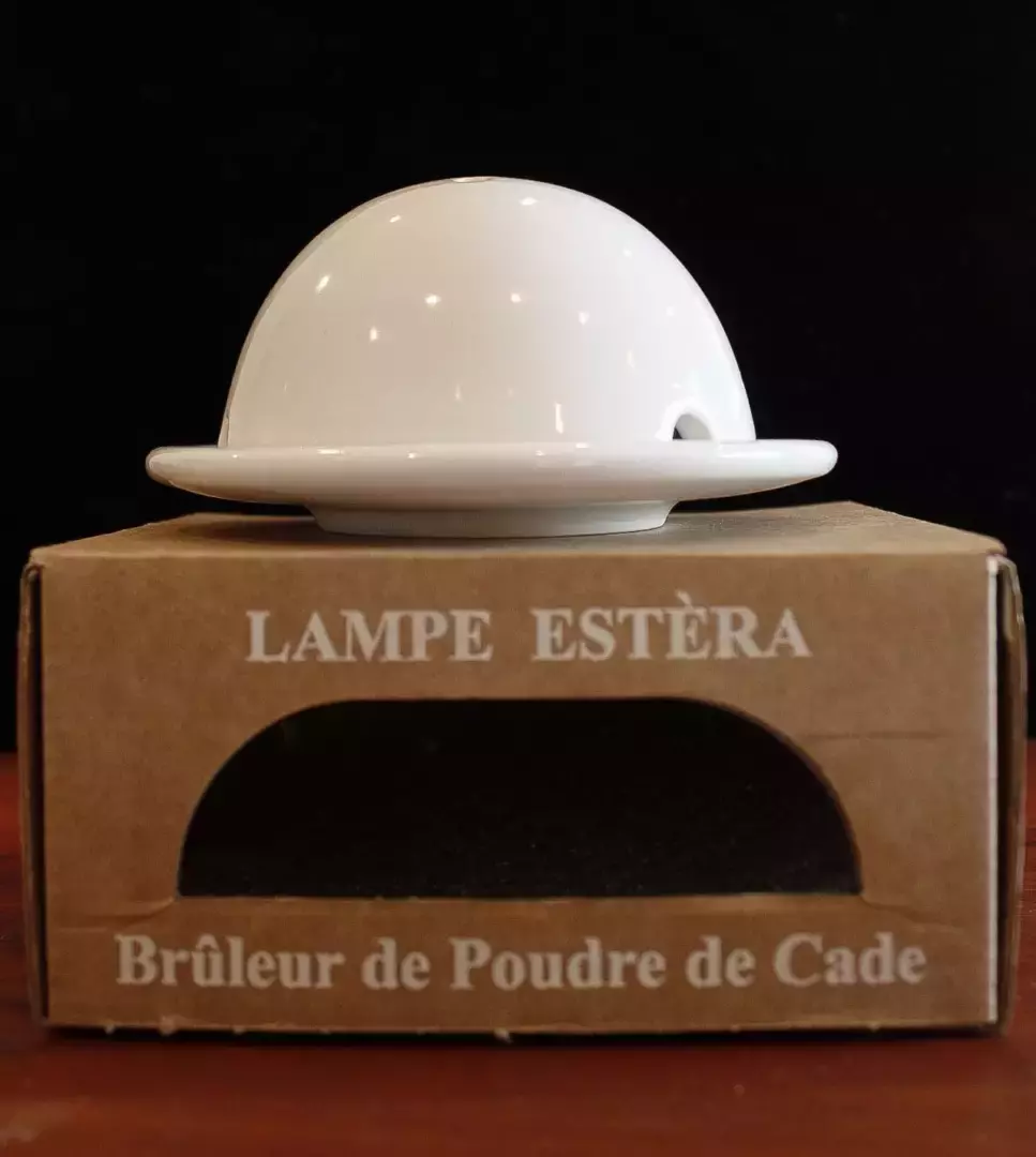 Diffuseur bois de cade - Lampe Estéra blanche – Image 2