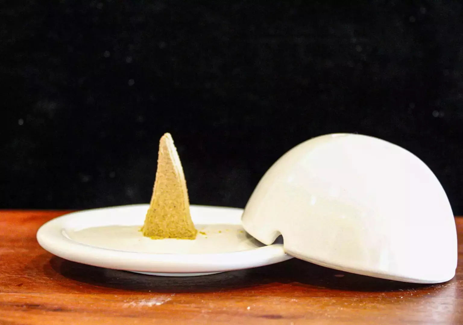 Diffuseur bois de cade - Lampe Estéra blanche