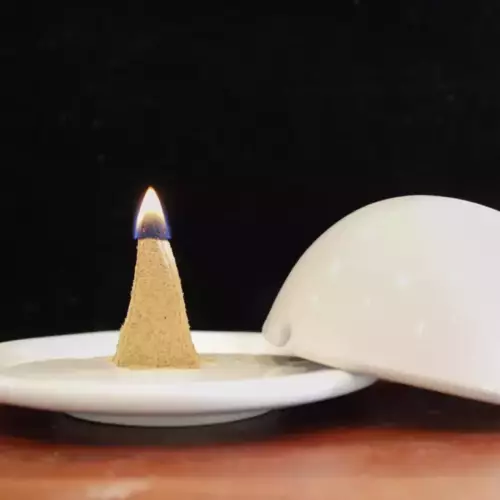 Diffuseur bois de cade - Lampe Estéra blanche