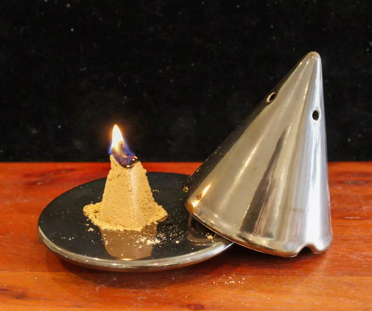 Diffuseur bois de cade - Lampe Merlin métal