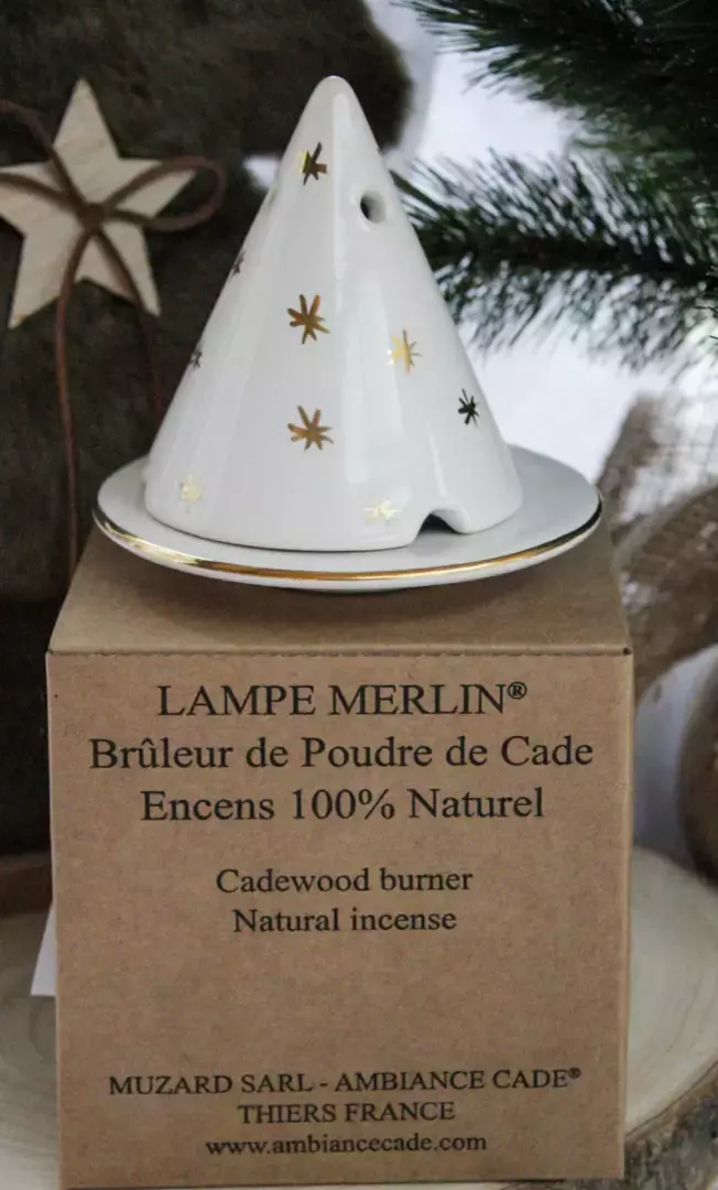 Lampe merlin Blanc étoilé