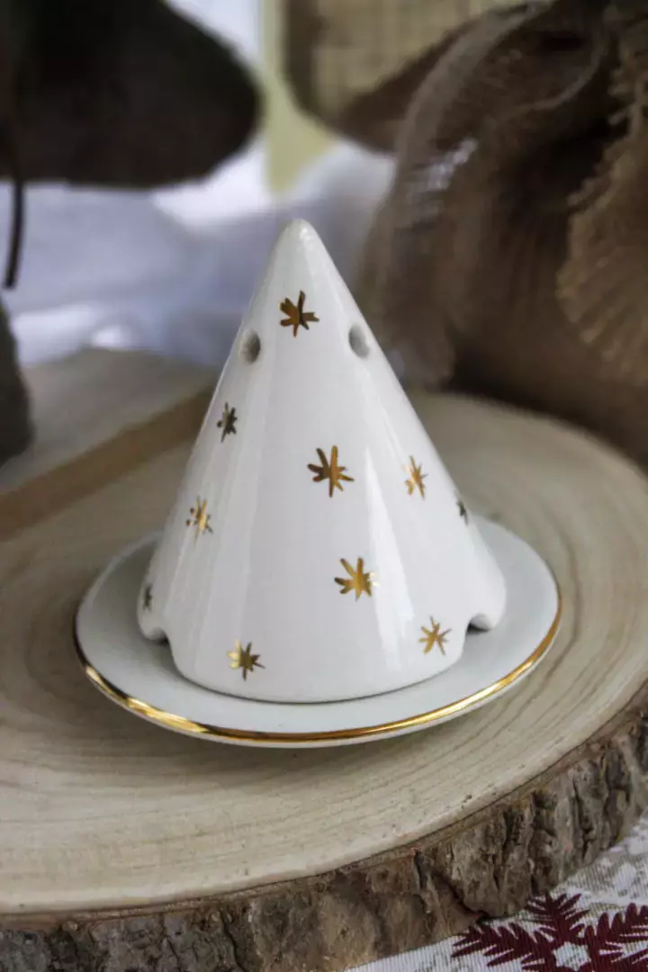 Lampe merlin Blanc étoilé