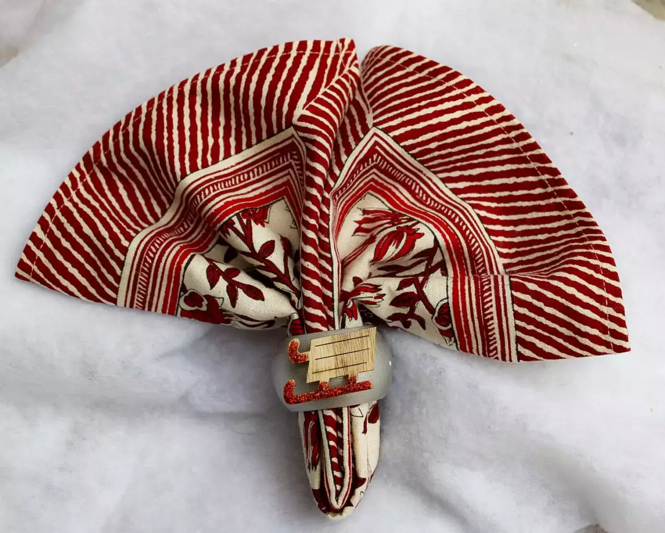 Rond de serviette argent