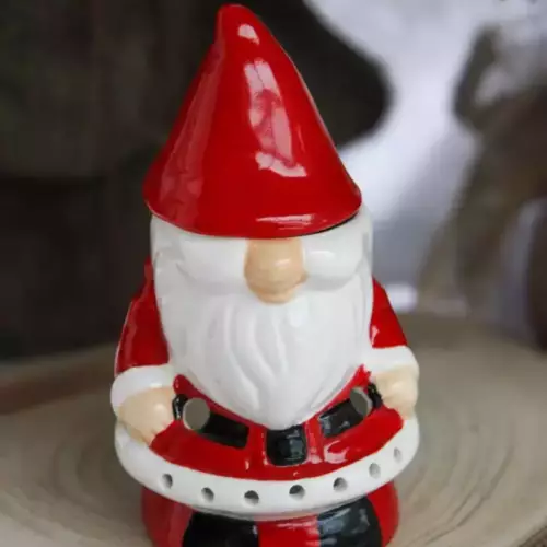 Brûleur Père Noel en porcelaine