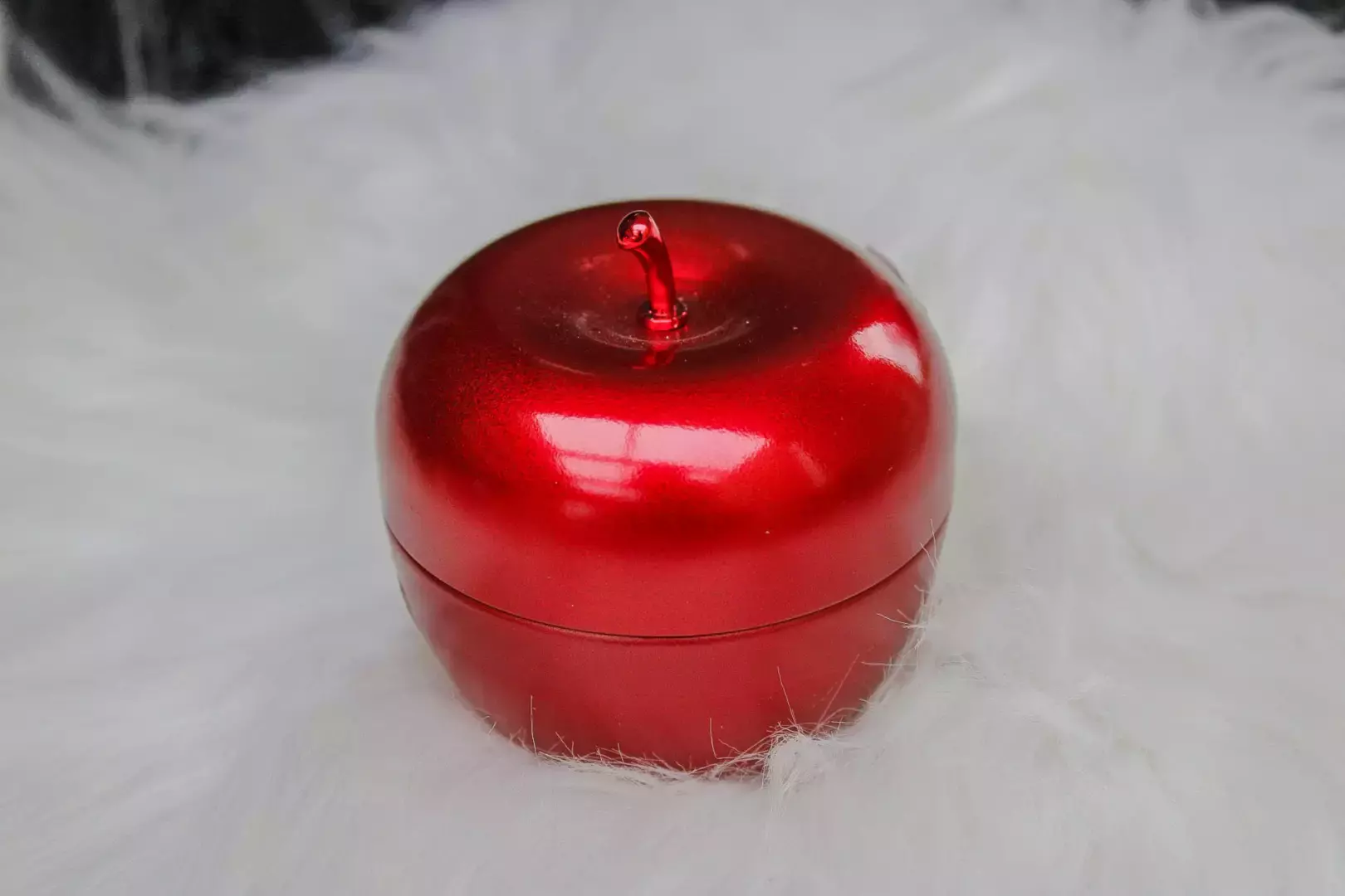 Bougie pomme rouge