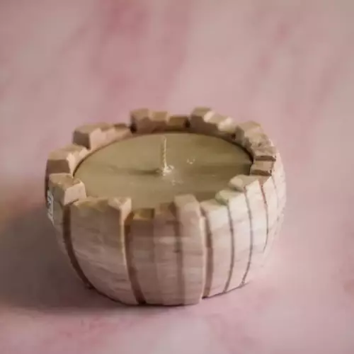 Bougie Crocus marron