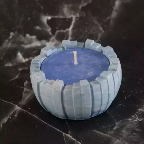 Bougies Crocus Marbrées