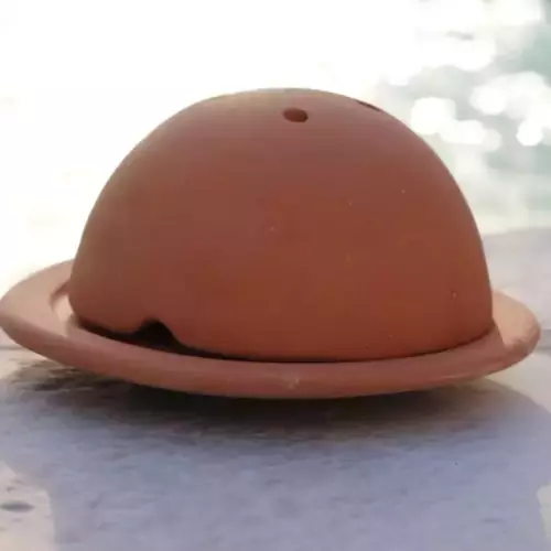 Diffuseur bois de cade - Lampe Estéra Terracotta